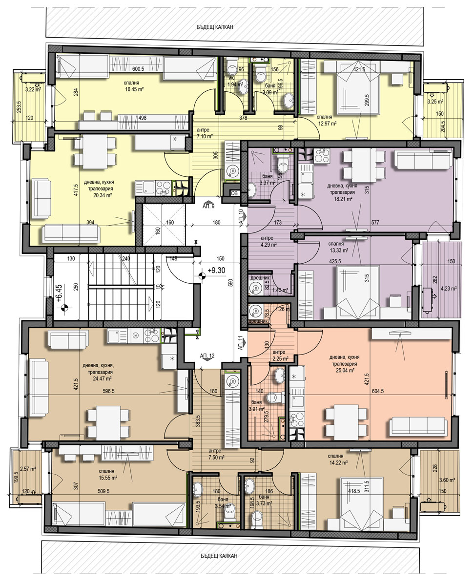 Проект Константин Величков 179 – Етаж 3