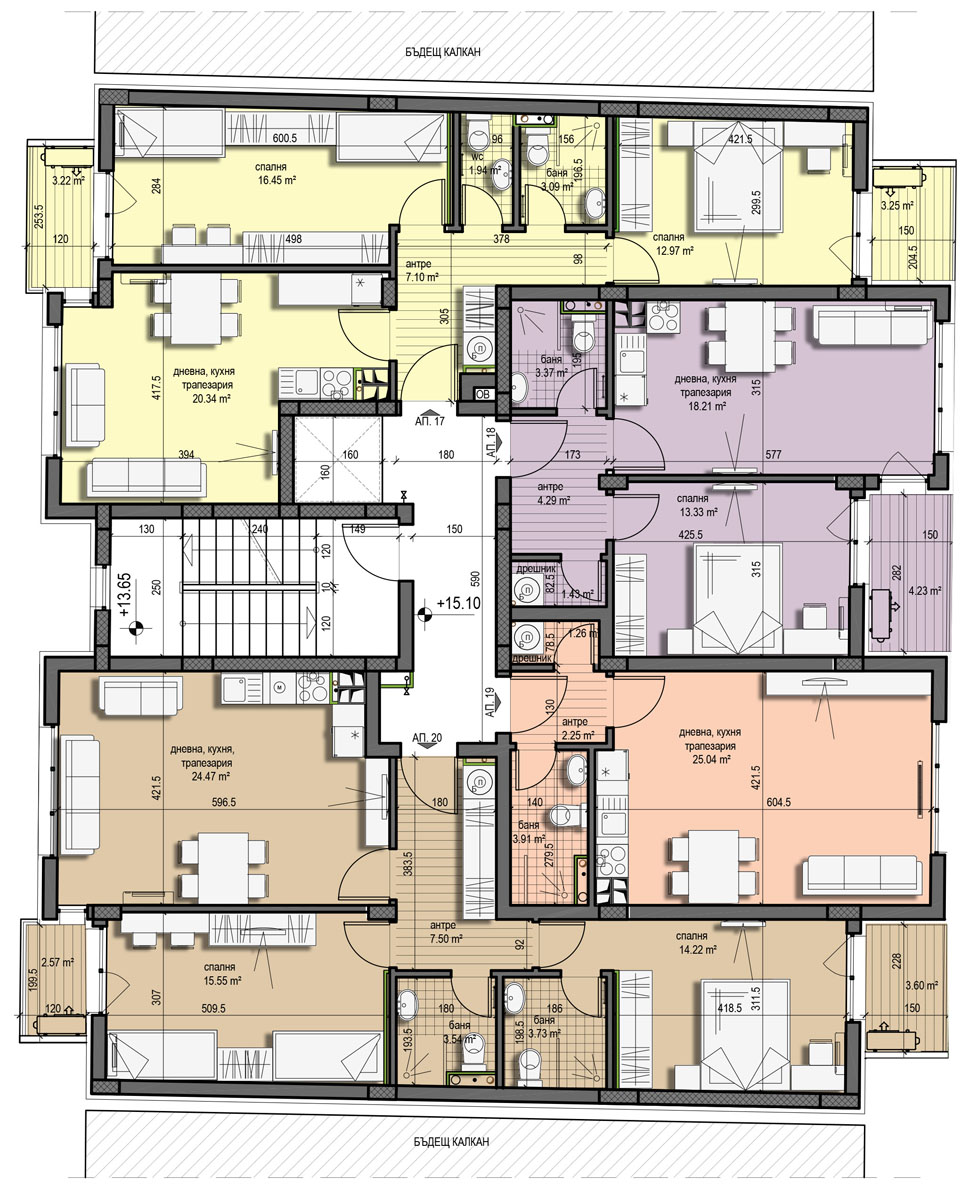 Проект Константин Величков 179 – Етаж 5